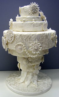 Featured in 2011 Brides Magazine’s Americas Most Beautiful Cakes